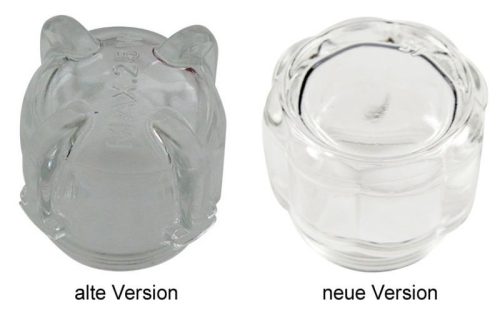 SÜTŐLÁMPA BÚRA (ÜVEG) D=33MM
