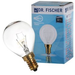   Sütőlámpa Bosch / Siemens Sütőhöz - E14, 40W, 300°C - Dr. Fischer (00057874 kompatibilis)