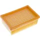Lapos redős szűrő Kärcher porszívóhoz – 163 x 104 x 50 mm – WD 4 / WD 5 / WD 6 / MV 4 / MV 5 / MV 6 szériához (2.863-005.0 kompatibilis)