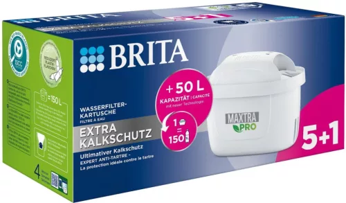 BRITA MAXTRA PRO Limescale Expert vízszűrő patron hatdarabos csomagban
