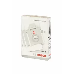 Bosch Típus S porzsák nyolcas csomagban, mikrohigiéniai szűrővel