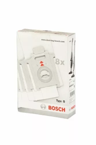 Bosch Típus S porzsák nyolcas csomagban, mikrohigiéniai szűrővel