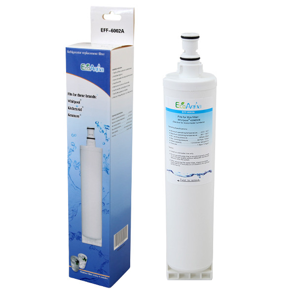 4 x Wasserfilter EcoAqua EFF für Bauknecht SBS003 481281719155  OVP Neu 