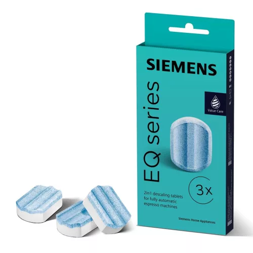 Vízkőmentesítő Tabletta Siemens Kávéfőzőhöz - 2 az 1-ben - EQ Sorozathoz (TZ80002A, TZ80002, 576693 kompatibilis)