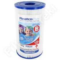 Pleatco tiszta vízszűrő PIN20