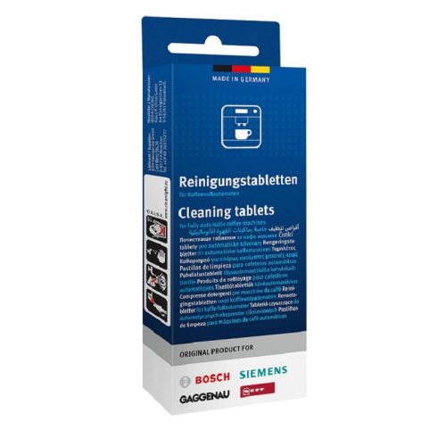 Cleaning Tablets (Bosch, Siemens, Gaggenau, Neff Tisztító tabletta 311940 311769 310575 TCZ6001 TZ60001 TZ80001 TCZ8001)