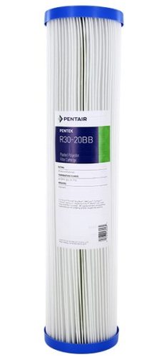 Pentek R30-20BB 20 hüvelykes nagy kék üledékszűrő vízszűrő 30 Micron