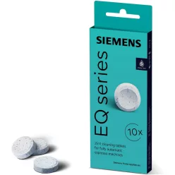 Siemens EQ Series 2 az 1-ben Tisztító Tabletta - 10 db - Automata kávéfőzőkhöz (TZ80001)