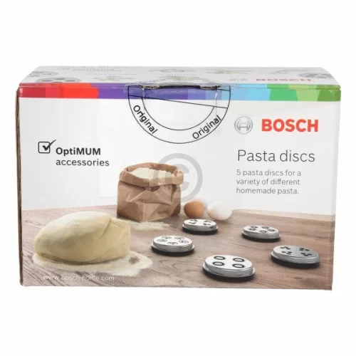 Bosch MUZ9PP2 tésztaformázó tárcsakészlet MUM9 darálóhoz, 5 darab