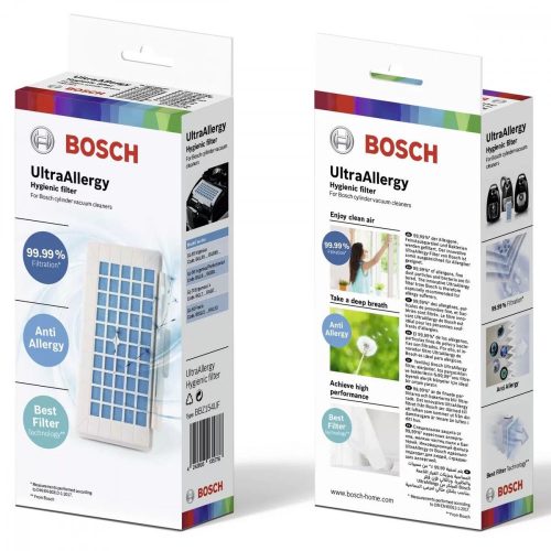 Bosch Siemens nagy teljesítményű higiéniai szűrő 00576094, 00573921, 00576831