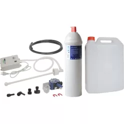 Starter Készlet C500 Flowjet vízkezelő rendszer BRITA-hoz – 20 literes tartállyal és Singflo szivattyúval – Kávégépekhez és kombi párolókhoz (PURITY C500 Quell ST kompatibilis)