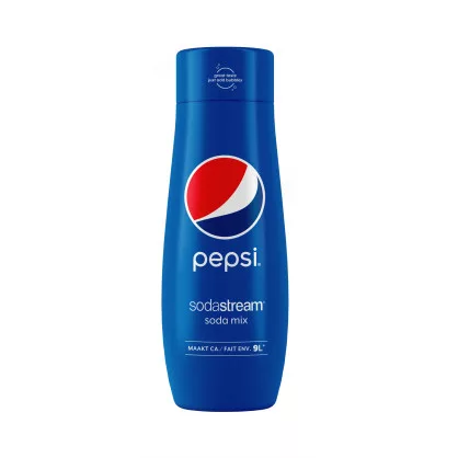 SodaStream Pepsi kólaszirup 440 milliliteres üvegben