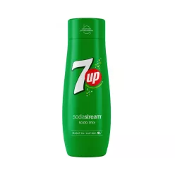 SodaStream 7UP ízesítő szirup 440 milliliteres üvegben