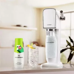 SodaStream 7UP Free cukormentes szirup 440 ml-es üvegben