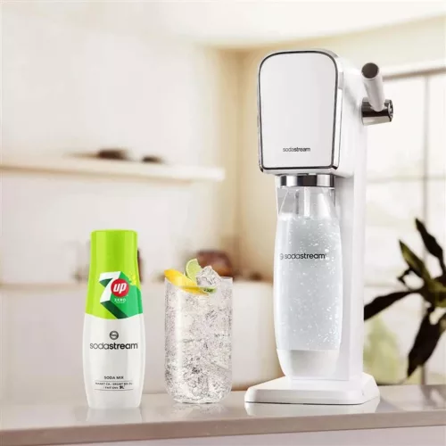 SodaStream 7UP Free cukormentes szirup 440 ml-es üvegben