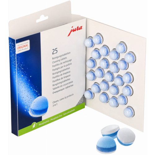 Jura tisztító tabletta - Három fázisú  25db 62535