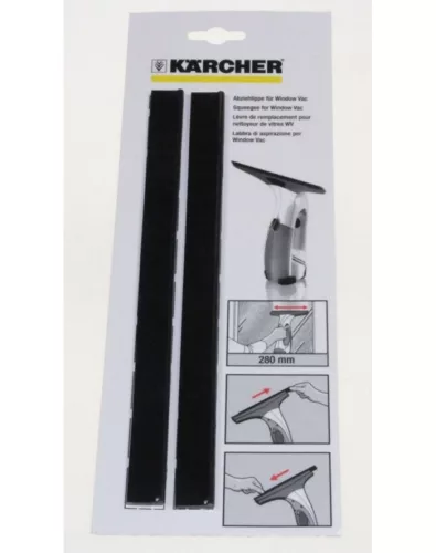 Kärcher ablaktisztító cserélhető lehúzógumi, 280 mm széles, két darab
