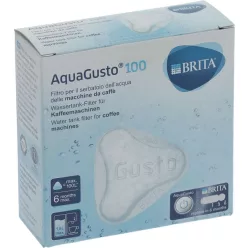 AquaGusto 100 Víztartály Szűrő BRITA-hoz – 100 liter / 6 hónap – Kávéfőzőkhöz (1018872 kompatibilis)