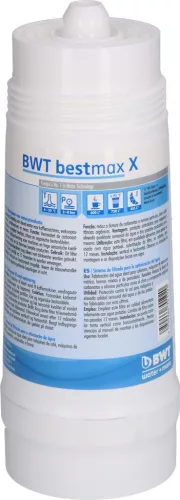 BWT bestmax X szűrőpatron BWT-hez – X méret – Kávégépekhez és sütőkhöz (FS20I01A00 kompatibilis)