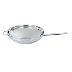 Demeyere wok lapos aljjal, 36 cm átmérő