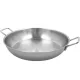 Demeyere paella serpenyő, 46 cm átmérő, rozsdamentes acél