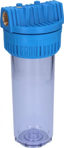 Vízszűrő ház Aqua S.p.A. rendszerekhez – 9" 3/4 méret – 3/4" belső menetes (FP3/2 kompatibilis)