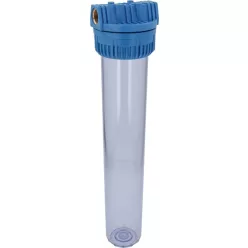 Szűrőház AQUA rendszerekhez – 20" – 3/4" rézbetétes csatlakozás (A2040080 kompatibilis)
