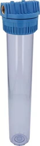 Szűrőház AQUA rendszerekhez – 20" – 3/4" rézbetétes csatlakozás (A2040080 kompatibilis)