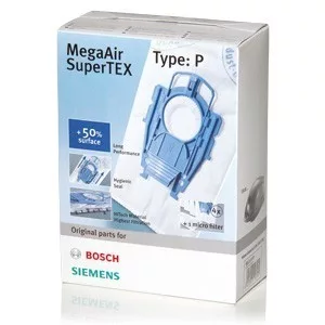 Bosch MegaAir SuperTEX Típus P porzsák a BSG8 sorozathoz