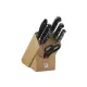 ZWILLING Professional "S" Késblokk Készlet – 8 részes, Bükkfa – Prémium konyhai szett (35662-000-0)