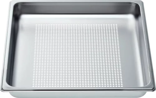 Bosch perforált gőzölőtálca 2/3 méretben, gőzsütőhöz