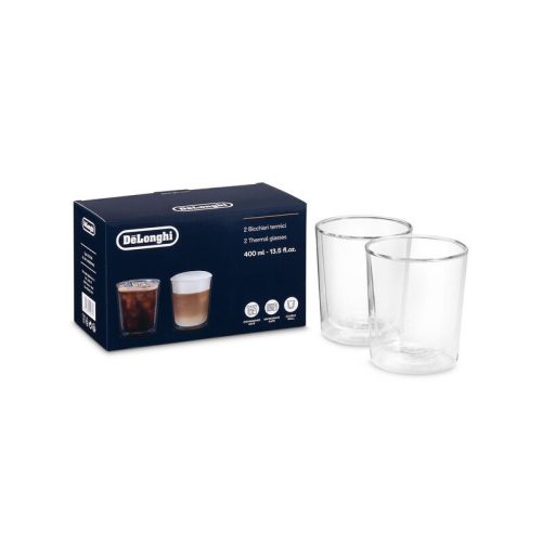 DLSC318 DUPLA FALÚ TERMOSZPOHÁR, 400 ML, 2 DB-OS KÉSZLET