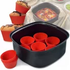 Philips Airfryer XXL Sütőkészlet – 3L sütőedény + 9 db muffinformával – XXL modellekhez (HD9956/00)