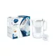 BRITA Style XL Vízszűrő Kancsó – 3,6L, Smart Light LED – Szürke (1051669)