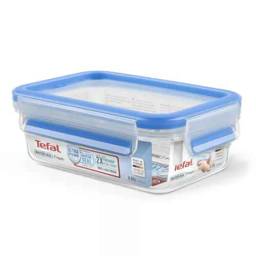 Tefal Master Seal Fresh 0,55 literes téglalap alakú ételtároló doboz fedéllel