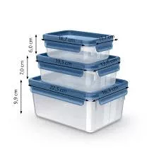 Tefal MasterSeal Fresh ECO háromdarabos ételtároló készlet