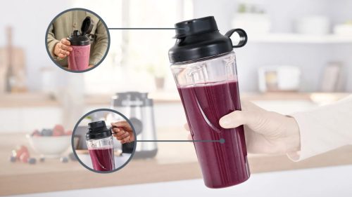 To-go ivópalack pengével a VitaPower Series 4 és Series 2 számára 650 ml
