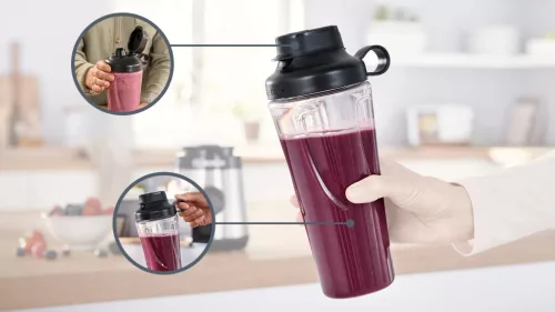 Bosch VitaPower To-go ivópalack késtartóval, 650 ml, MMZBTK1B