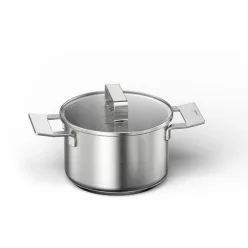 Bosch Pro Induction főzőedény fedővel, 16 cm, 2 liter