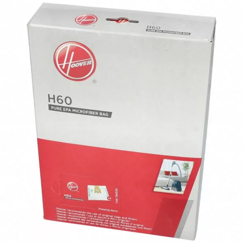 Porzsák, mikroszálas H60 4db (eredeti) HOOVER porszívó
