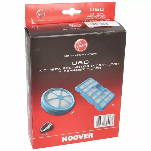 Hoover U60 szűrőkészlet Rush TCR sorozatú porszívóhoz