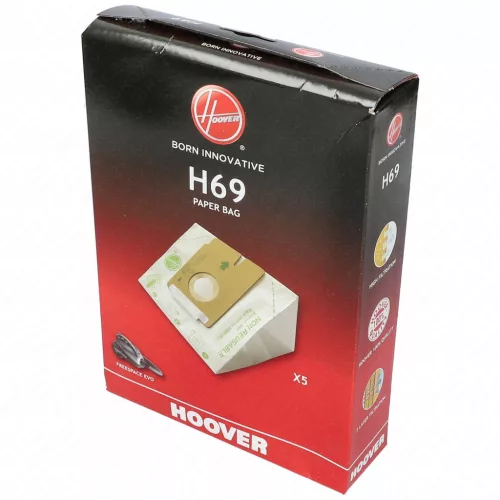 Hoover H69 papír porzsák öt darabos csomagban