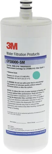 Vízszűrő patron 3M-hez – 0,5 mikron, 5,7 l/perc – CFS8000 széria (CFS8000-SM kompatibilis)