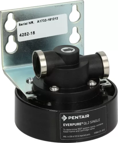 Szűrőfej Everpure / Pentairhez – 3/8" NPT – QL2 széria (EV3063-27J kompatibilis)