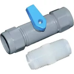 Beömlő csatlakozó készlet Pentairhez – 3/4" NPT – Golyóscsappal – Rainbow 300 / 320 szériához (19220-021 kompatibilis)