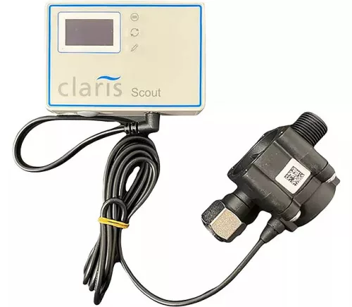 Átfolyásmérő Everpure-hoz – 3/8" BSP, Digitális kijelző – Claris / Claris Ultra szériához (4339-34 kompatibilis)