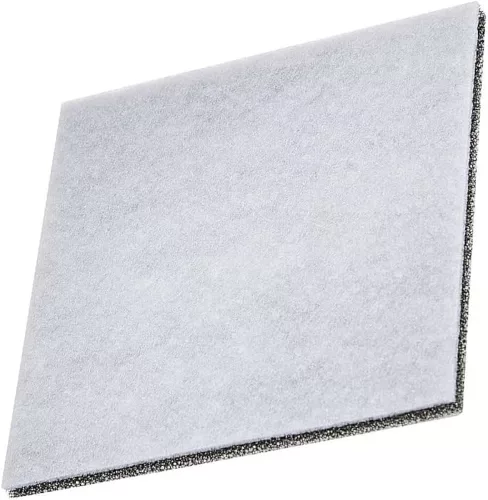 Motorvédő Szűrő Philips Porszívóhoz - 129x124 mm - Performer / Jewel / Specialist sorozatokhoz (482248010228, FC6033/01 kompatibilis)