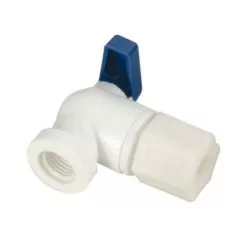   Tárolótartály Csatlakoztatás minden ozmózis-tartályhoz Tartály szelep csavaros csatlakozással 1/4 műanyag tömlőhöz