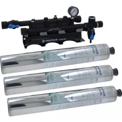 QC7I-MC2 Triple Vízszűrő Rendszer Everpure-hoz – 102.600 Liter – Üdítőautomatákhoz (EV9275-03 kompatibilis)