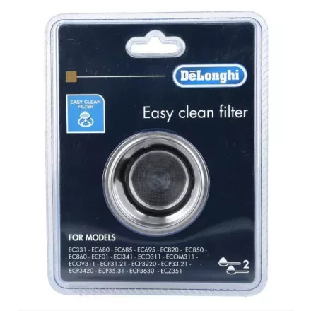 De'Longhi DLSC401 "Easy Clean" Kétcsészés kávészűrő (5513281001)